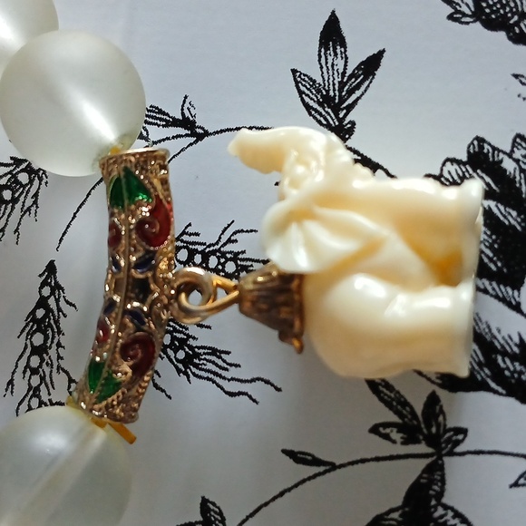 Boho Spiritual Gypsy Beaded Buddha Elephant Charm Bracelet - Picture 2 of 10